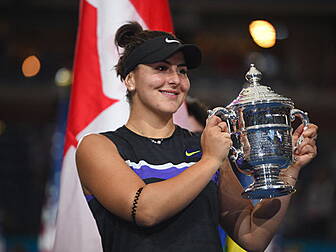 Canadian teenager Andreescu be...